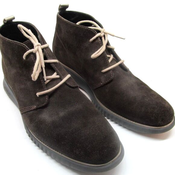 Cole Haan Zerogrand Brown Chukka Boots Mens Size US 11.5 M - Picture 1 of 16